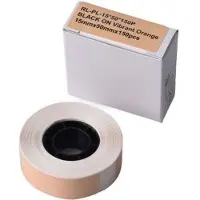 G&G Etikettenrolle (150 Einzeletiketten 15 x 50mm) Orange