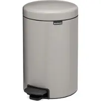 Brabantia Mülleimer NewIcon - 12 Liter - Soft Grey