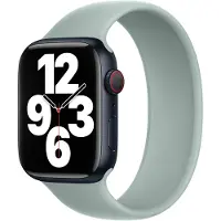 Apple Silikon Solo Loop für Watch | 44/45/46/49 mm - Größe 10 - Succulent