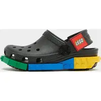 Crocs Hausschuh Uni 4WL LEGO Masterbrand System Clog Kids schwarz EU 33-34