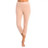Q-En Damen 3/4 Hochrisikobambus-Leggings Q804