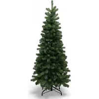 XMS-Trees Künstlicher Weihnachtsbaum Banff H150 x Ø68 cm - Schlankes Modell - Schwer entflammbar