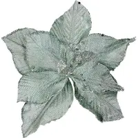Inspiruj Graue Magnolie auf einem Pickel - Blumen für einen Weihnachtsbaum 28 cm
