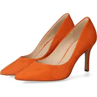 Högl Pumps Damen Rauleder Orange Größe: 4