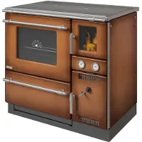 Wamsler wasserf. Küchenofen | K 148 F | 23 kW | Maron | links