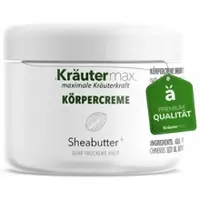 Kräutermax - Naturheilmittel seit 1890 Kräutermax Sheabutter Körpercreme 200 ml