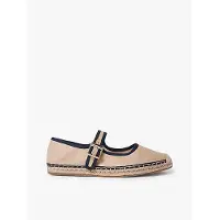 Tommy Hilfiger Espadrilles Buckle Maryjane Espadrille FW0FW09239 Braun