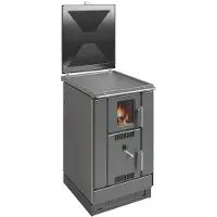 Wamsler wasserführender Küchenofen | K 158 F | 22 kW | Anthrazit