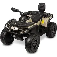 Toyz , Elektroauto Kinder, Fahrzeug Kinder Outlander, Rutscherfahrzeug, Khaki