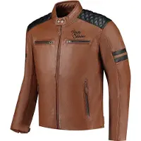 Rusty Stitches Jari V2 Motorrad Lederjacke