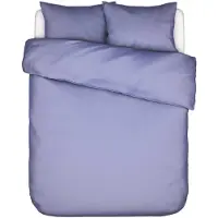Essenza Bettwäsche Minte Lavendelblau Baumwollsatin-200 x 200 cm