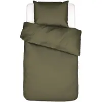 Essenza Satin Bettwäsche-Garnitur Minte Farbe Moss Größe 155x220+80x80