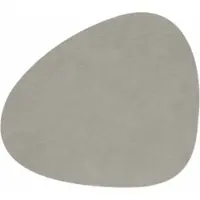 Lind DNA Tischset Curve L Corduroy Nupo Light Grey (4er Set)-37 x 44 cm