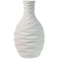 Frank Flechtwaren Dekovase White 2er Set