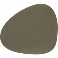 Lind DNA Tischset Glass Mat Curve L Corduroy Nupo Army Green (4er Set)-37 x 44 cm