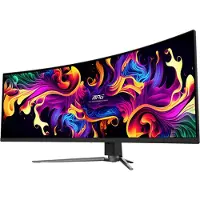 MSI MPG 491CQPXDE QD-OLED, 124,5 cm (49"), 5120 x 1440 Pixel, Dual QHD, QD-OLED, 0,03 ms, Schwarz