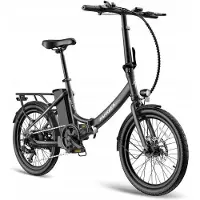 Fafrees Falt-E-E-Bike - - F20 Light - 20 Zoll - 14,5Ah - 250W - Schwarz