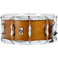 British Drum Company British Drum Co„Big Softy" 14 x 65 Zoll Balsa- und „ Cherry "-Trommel Snare