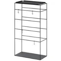 Möbel Kraft Herrendiener ¦ schwarz ¦ Metall ¦ Maße (cm): B: 55 H: 100 T: 28.0