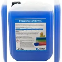 Faba Chemie 10 L Flüssigwaschmittel Konzentrat blau Universal Color inkl. Auslaufhilfe