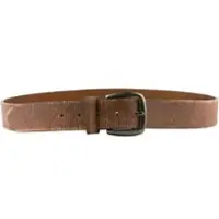 Mil-Tec Hosengürtel Leder 1-Dorn - Schwarz / 130