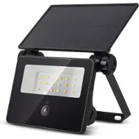 Avide LED-Flutlicht Akku und Solarfunktion 700lm PIR-Sensor