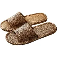 Permani Damen Herren Hausschuhe Pantoffeln Leichte Pantoletten Rosino Ratue Gr.36/37