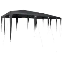 vidaXL Möbel Party- Zelt Anthrazit 8x4 m PE - Pavillons & Partyzelte Neu50605