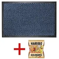 Hamat Fußmatte »Spectrum« inkl. Fruchtgummi »Goldbären« blau, 80 cm