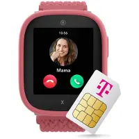 XPLORA X6 nanoSim (2. Gen.) Pink - Smartwatch im besten Telekom Netz