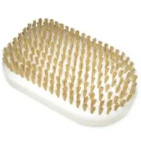 Megro GmbH & Co. KG Ansatzteil Naturborstenbürste für Großflächenmassagegerät