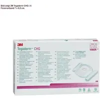 Solventum Germany GmbH 3M Tegaderm CHG I.V. Fixierverband 7 x 8,5 cm (25 Stck.)
