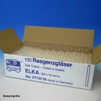 Glaswarenfabrik Karl Hecht GmbH & Co KG Reagenzgläser ELKA, normalwandig 160 mm x Ø 24 mm (50 Stck.)