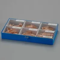 Dr. Paul Koch GmbH Stack-Fingerschienen weiß, im Etui (4 Satz Gr. 1 - 6)
