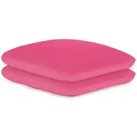 Megro GmbH & Co. KG Kissenbezug aus Frottee pink 40 x 40 cm mit Reißverschluss 2 Stück