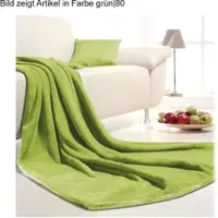 Megro GmbH & Co. KG Kuscheldecke Memphis anthrazit Mikrofaser 150 x 200 cm
