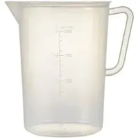 Genware Messbecher mit ml-Skala, Polypropylen -2,0l"