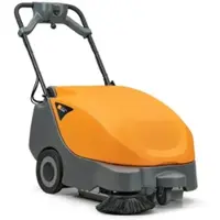 Diversey TASKI balimat 2300 RTU, Handgeführte Kehrsaugmaschine für das tägliche Kehrsaugen von mittleren Flächen, inkl. 2 Stück Walzenbürsten, 1 Stück Seitenbesen, 1 Stück Batterien 42.5Ah und Ladegerät | Pack