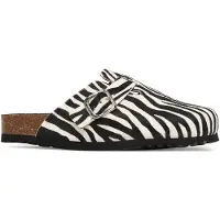 Scholl Clog Damen Fae Zebra-Schuhgröße 42