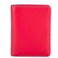 Mywalit Bunte Leder Geldbörse mit Druckknopfverschluss und beiliegendem Stift, 14x10x3cm