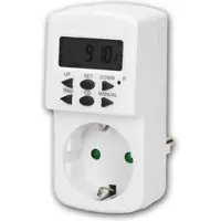World-trading-net 24h TagesZeitschaltuhr Mini Digital Max 1800W 230V
