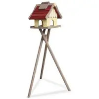 Habau Vogelhaus »Norwegen«, BxHxT: 44 x 40 x 35 cm, Holz - gelb