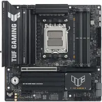 Asus TUF GAMING B850M-PLUS WIFI7, AMD, Sockel AM5, AMD Ryzen 7000 Series, AMD Ryzen 8000 Series, AMD Ryzen 9000 Series, Sockel AM5, DDR5-SDRAM, 256 GB
