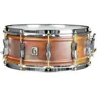 British Drum Company British Drum Co„Firebird" 14 x 6 Kupfer über Messing „ Snare "-Trommel