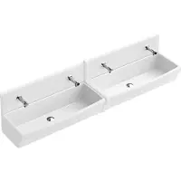 Villeroy & Boch O.novo Deckleiste Waschrinne - kurz oder lang Weiß Alpin ceramicplus - 682100R1