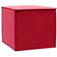Softline Hocker Space Filz rot, 45x41x45 cm