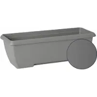 Garden ID Teramo Grauer 60 cm Pflanztopf für den Garten