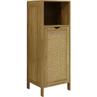 Vicco Badschrank Liora Bambus 36 x 98 cm, Model 51649