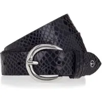 Tamaris Gürtel 30mm Leather Belt W80 Black