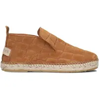 Shabbies Damen Espadrilles Elche Lofa - Bruin - Größe 38